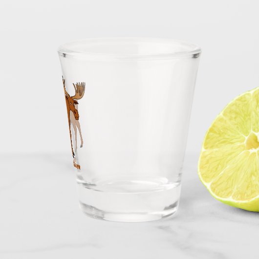 ムースおもしろいアニメイラストレーション ショットグラス (右)