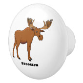 ムースおもしろいアニメイラストレーション セラミックノブ (右)