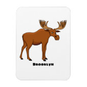 ムースおもしろいアニメイラストレーション マグネット (縦)