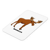 ムースおもしろいアニメイラストレーション マグネット (左側)