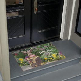 ムースおもしろいフローラガーデン写真 ドアマット