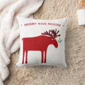 ムースおもしろいホリデイ クッション (ブランケット)