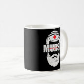 ムースおもしろいムルセオスナースマン コーヒーマグカップ (正面右)