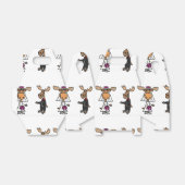 ムースおもしろい新郎新婦 フェイバーボックス (折り畳みなし)