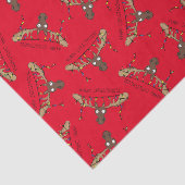 ムースかわいいおもしろいクリスマス 薄葉紙 (詳細)