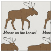 ムースだ！ ファブリック (クローズアップ)