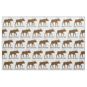 ムースだ！ ファブリック (ファットクウォーター)