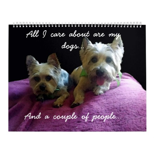 ムースとバーニーの年 カレンダー (カバー)