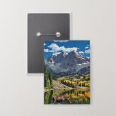 ムースとマルーンの鐘 缶バッジ (正面/裏面)