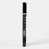 ムースと山のアートワーク iPhoneケース (右側面)