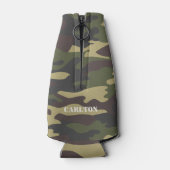 ムースと迷彩柄 ボトルクーラー (裏面)