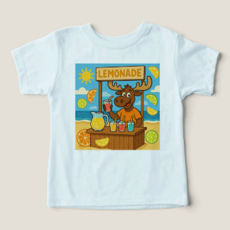 ムースのレモネードスタンド – 甘くて陽気な夏のTシャツ