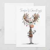 ムースの季節の挨拶 シーズンカード (正面/裏面)