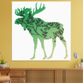 ムースの木 キャンバスプリント (インサイチュ (リビング))