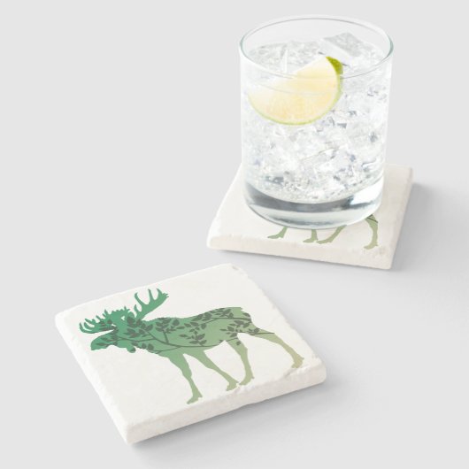 ムースの木 ストーンコースター (横)