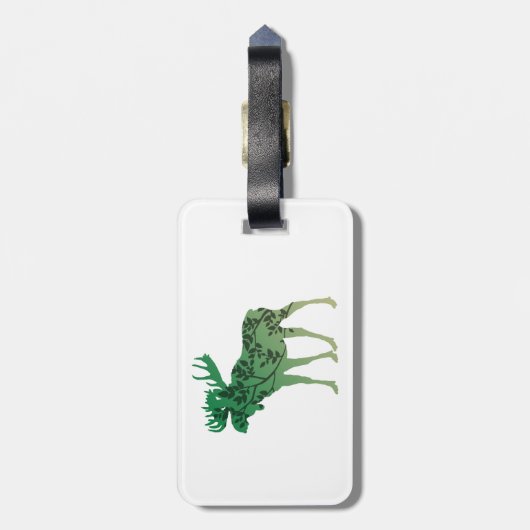 ムースの木 ラゲッジタグ (裏面縦)