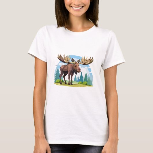 ムースの雄 Tシャツ (正面)