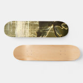 ムースは頭を水に浸す スケートボード (横)