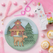 ムースアットキャビン ペーパープレート (パーティー)