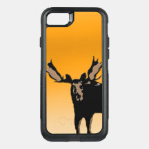 ムースアットサンセット – オリジナルワイルドライフアート