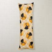 ムースアットサンセット – オリジナルワイルドライフアート ボディピロー (裏面 (縦))