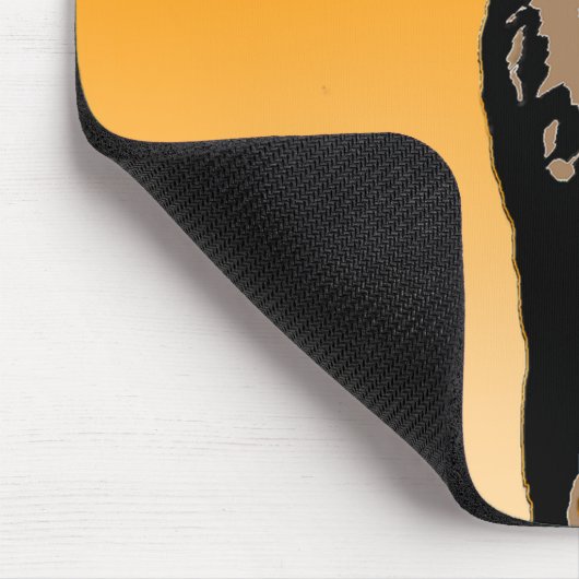 ムースアットサンセット – オリジナルワイルドライフアート マウスパッド (コーナー)