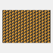 ムースアットサンセット – オリジナルワイルドライフアート ラッピングペーパーシート (正面3)