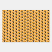 ムースアットサンセット – オリジナルワイルドライフアート ラッピングペーパーシート (正面)