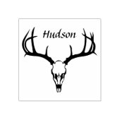 ムースアパーソナライズされたントラースカル ラバースタンプ (インプリント)