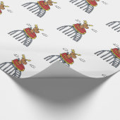 ムースオンローラーコースター |背景色の選択 ラッピングペーパー (角)