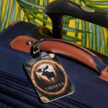 ムースシルエットウッドサイン