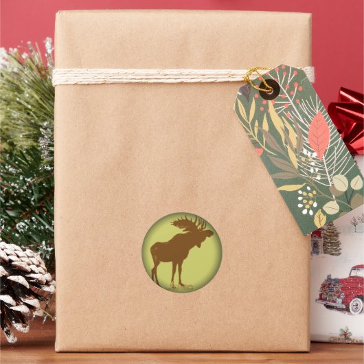 ムースシール ラウンドシール (クリスマス)