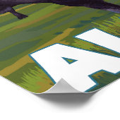 ムースシーン – ペテルブルク，アラスカ ポスター (角)