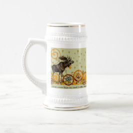 ムーススワールスタームーンピースジョイHo Ho Ho Stein ビールジョッキ