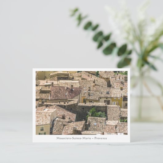 ムースティエサントマリー ポストカード (スタンド正面)