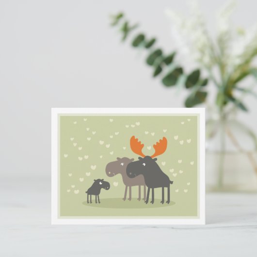 ムースディアファミリーワードアドバイスママ葉書 アドバイスカード (スタンド正面)