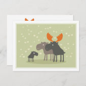 ムースディアファミリーワードアドバイスママ葉書 アドバイスカード (正面/裏面)