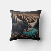 ムースバイセレ威厳のあるーネフォレストリバー クッション (裏面)