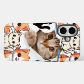 ムースパッド猫好き Case-Mate iPhoneケース (裏面 (横))
