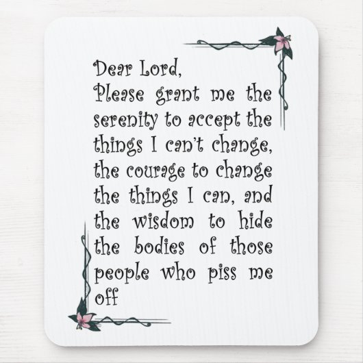 ムースパ親愛ッド卿 マウスパッド (正面)