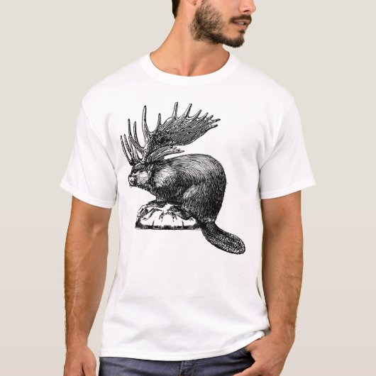 ムースビーバー Tシャツ (正面)