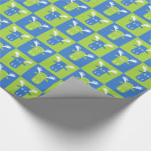 ムースヘッドアポップ・アートのートラッピング紙 ラッピングペーパー (角)