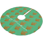 ムースヘッドサンダー_コーブ ブラッシュドポリエステルツリースカート (アングル)