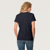 ムースヘッドレイクメインいかりカスタムタウンアンドネーム Tシャツ (裏面フル)