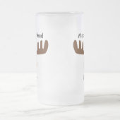 ムースヘッド_ムースヘッドディア フロストグラスビールジョッキ (中央)