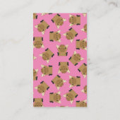 ムースベイビーシャワーウッドランド エンクロージャーカード (裏面)