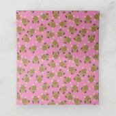 ムースベイビーシャワーウッドランド プレイスカード (内部開封)