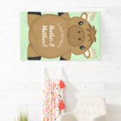 ムースベイビーシャワーウッドランド 横断幕 (インサイチュ)