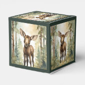 ムースベビー男女兼用ベビーシャワー フェイバーボックス (裏面サイド)