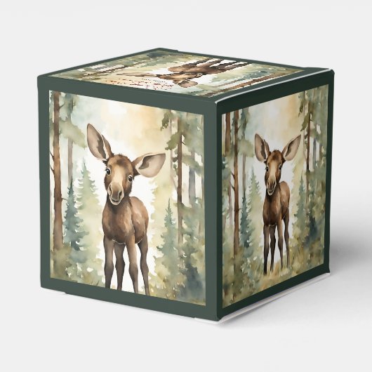 ムースベビー男女兼用ベビーシャワー フェイバーボックス (裏面サイド)